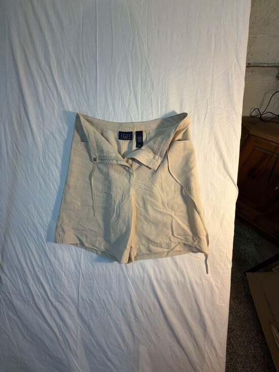 Crazy Horse Pants - Crazy Horse A Liz Claiborne Company Women's Tan Tencel-Blend Casual Shorts 10